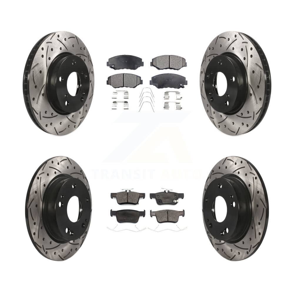 Transit Auto - KDT-100742 - Front and Rear Disc Brake Kits