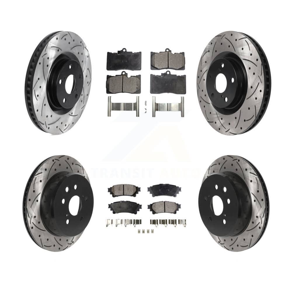Transit Auto - KDT-100755 - Front and Rear Disc Brake Kits