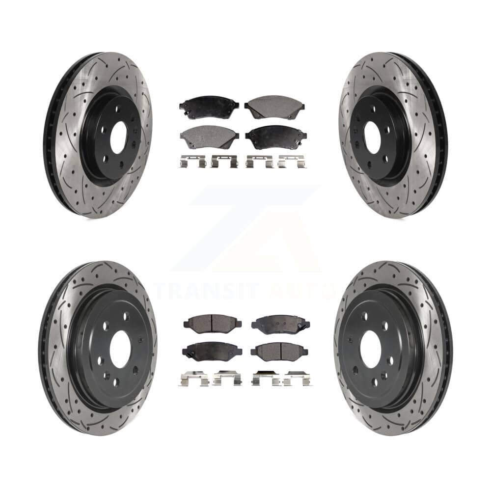 Transit Auto - KDT-100808 - Front and Rear Disc Brake Kits