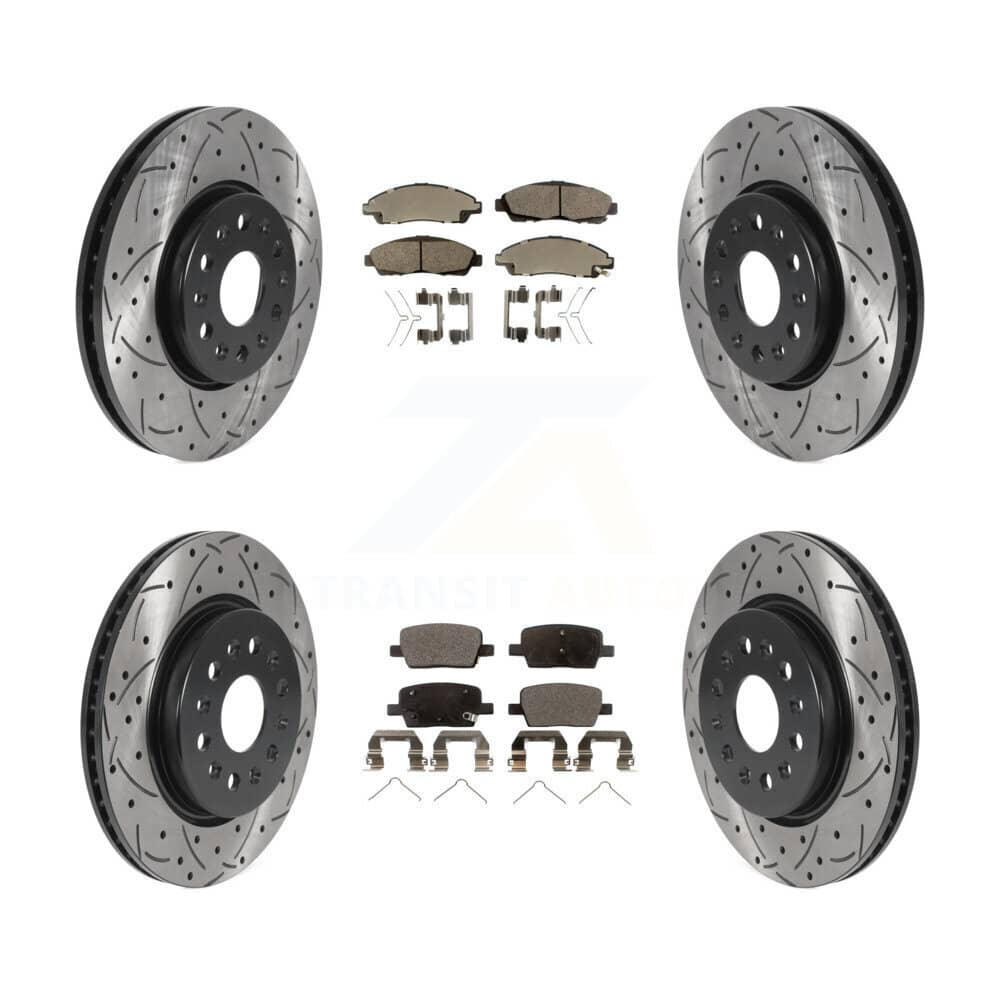 Transit Auto - KDT-100820 - Front and Rear Disc Brake Kits