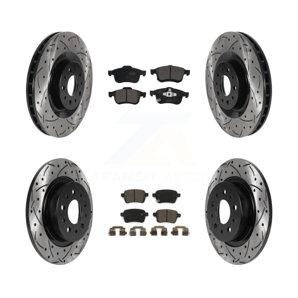 Transit Auto - KDT-100825 - Front and Rear Disc Brake Kits