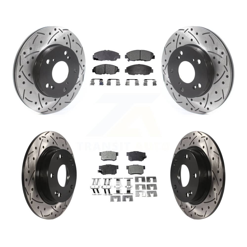 Transit Auto - KDT-100828 - Front and Rear Disc Brake Kits