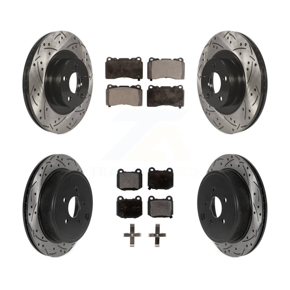 Transit Auto - KDT-100834 - Front and Rear Disc Brake Kits