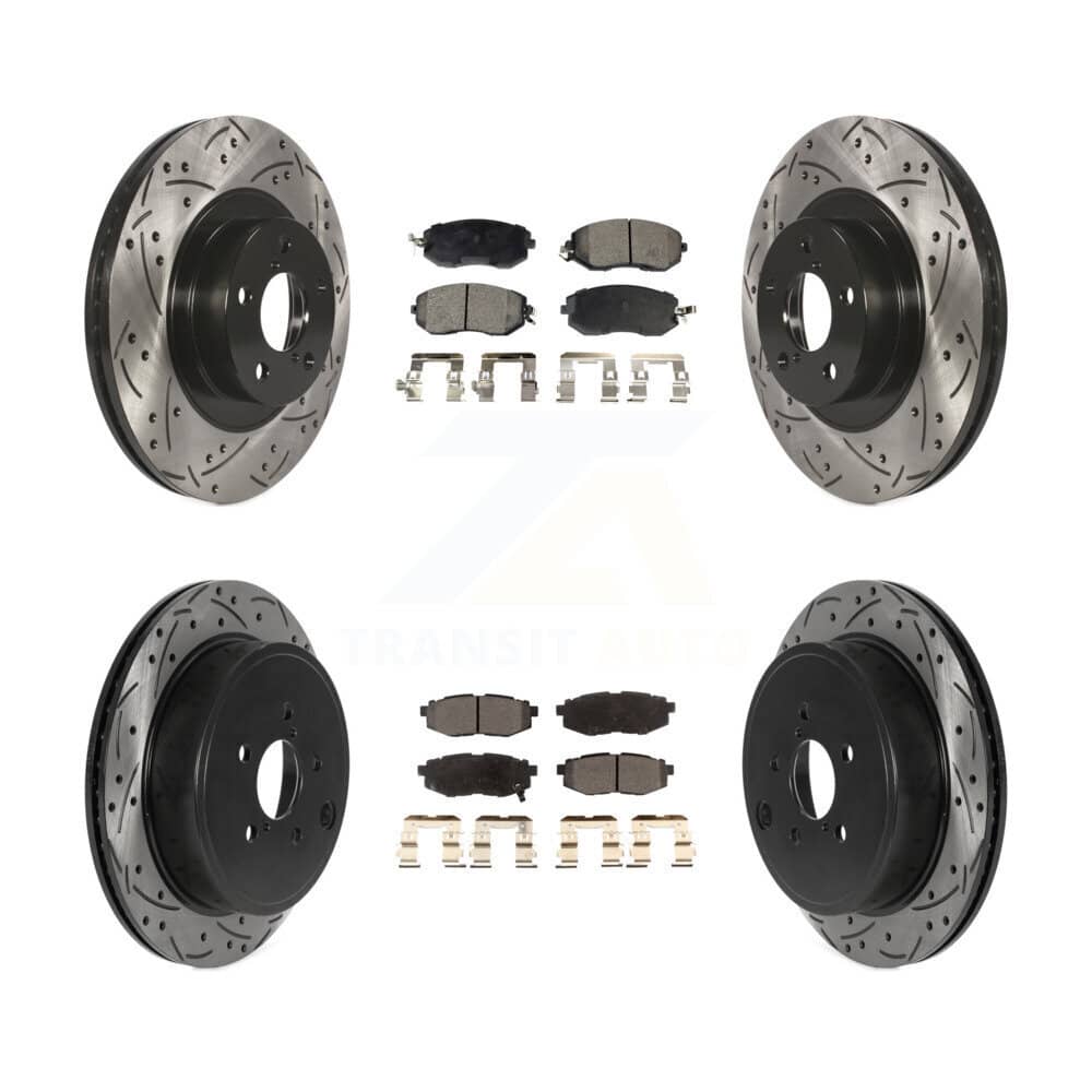 Transit Auto - KDT-100837 - Front and Rear Disc Brake Kits