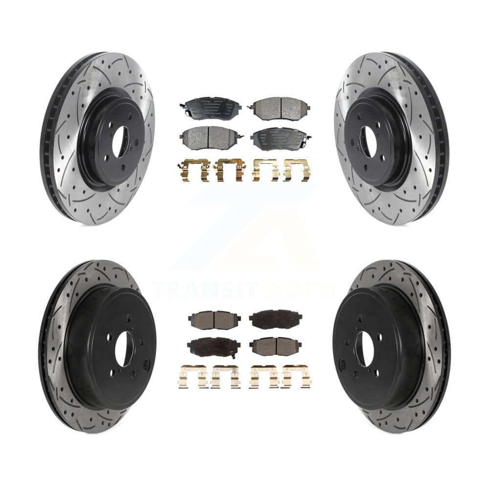Transit Auto - KDT-100838 - Front and Rear Disc Brake Kits