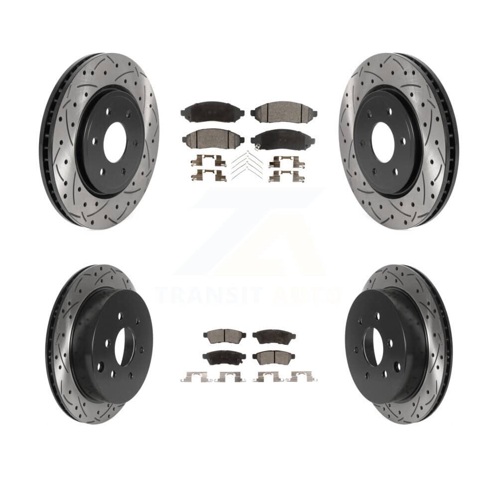Transit Auto - KDT-100840 - Front and Rear Disc Brake Kits