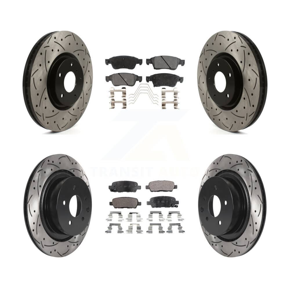 Transit Auto - KDT-100849 - Front and Rear Disc Brake Kits