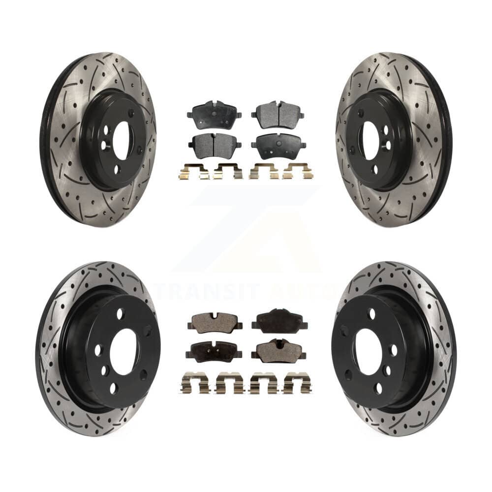 Transit Auto - KDT-100850 - Front and Rear Disc Brake Kits