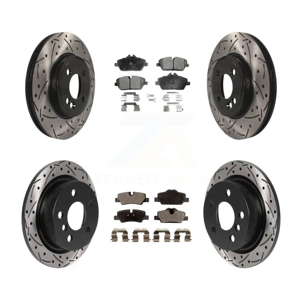 Transit Auto - KDT-100851 - Front and Rear Disc Brake Kits