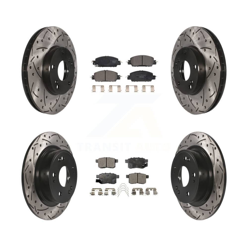 Transit Auto - KDT-100995 - Front and Rear Disc Brake Kits