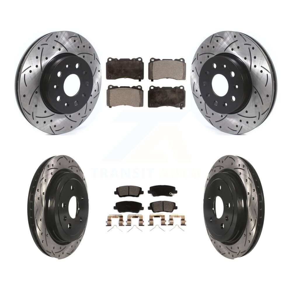 Transit Auto - KDT-100998 - Front and Rear Disc Brake Kits