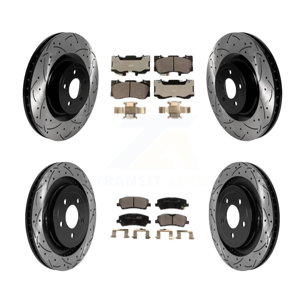 Transit Auto - KDT-101038 - Front and Rear Disc Brake Kits