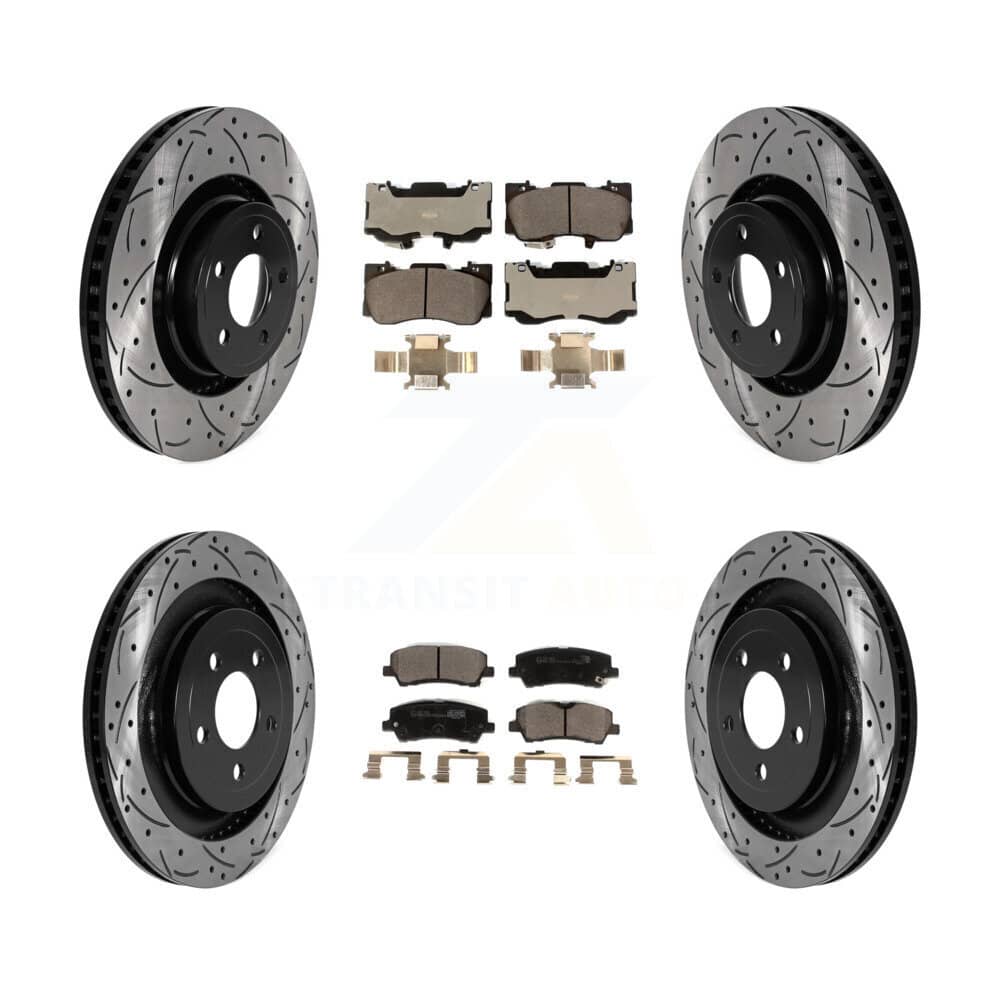 Transit Auto - KDT-101039 - Front and Rear Disc Brake Kits