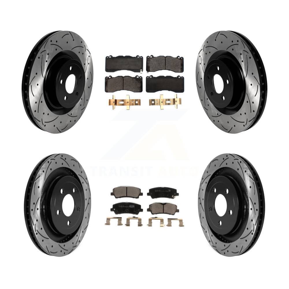 Transit Auto - KDT-101040 - Front and Rear Disc Brake Kits
