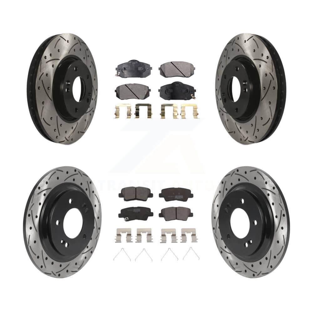 Transit Auto - KDT-101047 - Front and Rear Disc Brake Kits