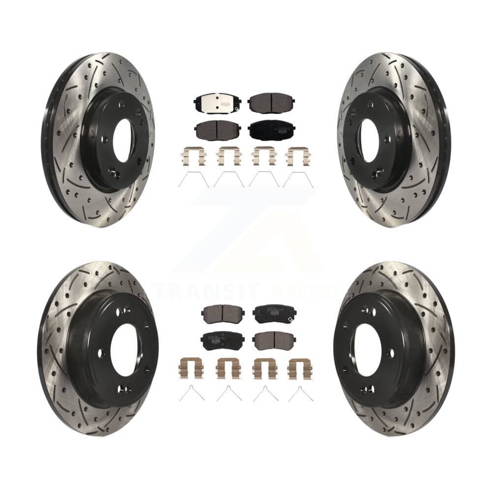 Transit Auto - KDT-101060 - Front and Rear Disc Brake Kits