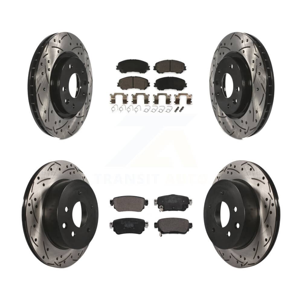 Transit Auto - KDT-101063 - Front and Rear Disc Brake Kits