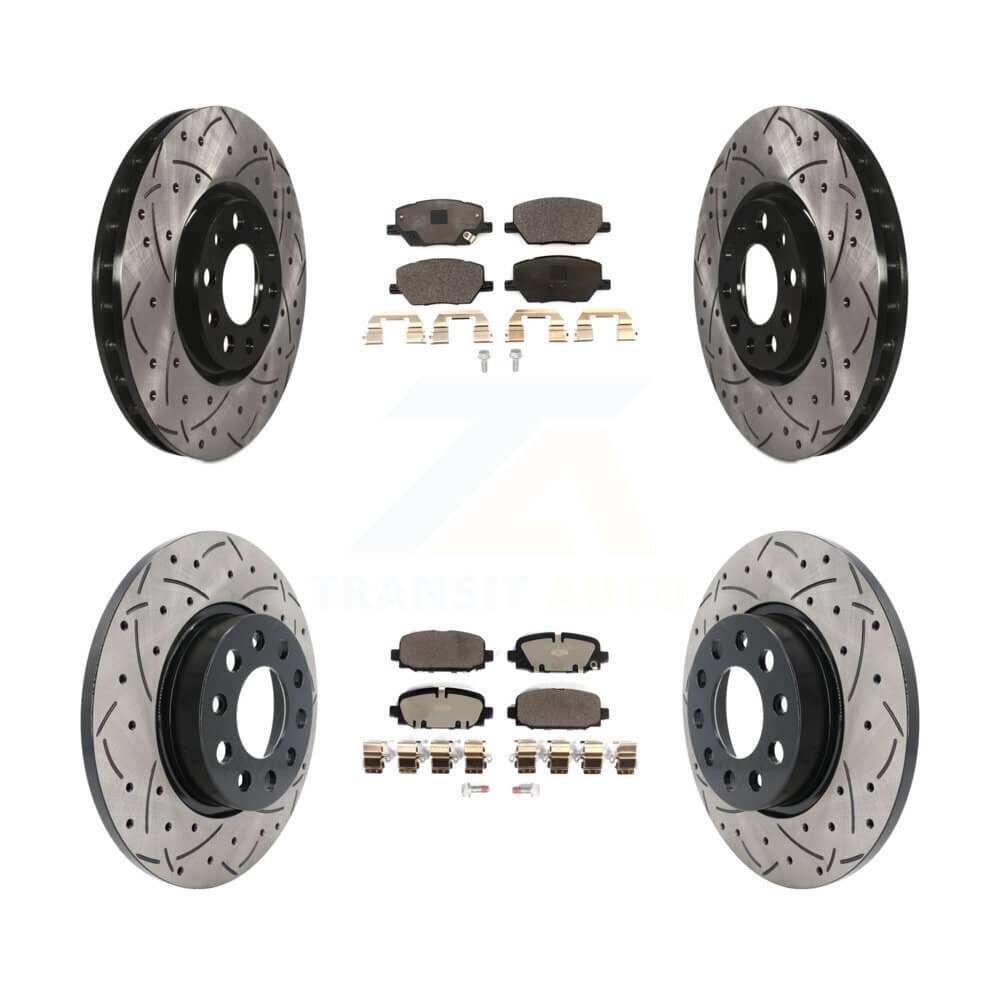 Transit Auto - KDT-101100 - Front and Rear Disc Brake Kits