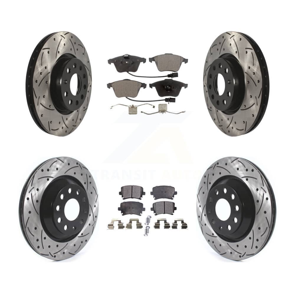Transit Auto - KDT-101107 - Front and Rear Disc Brake Kits