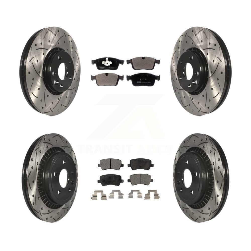 Transit Auto - KDT-101130 - Front and Rear Disc Brake Kits