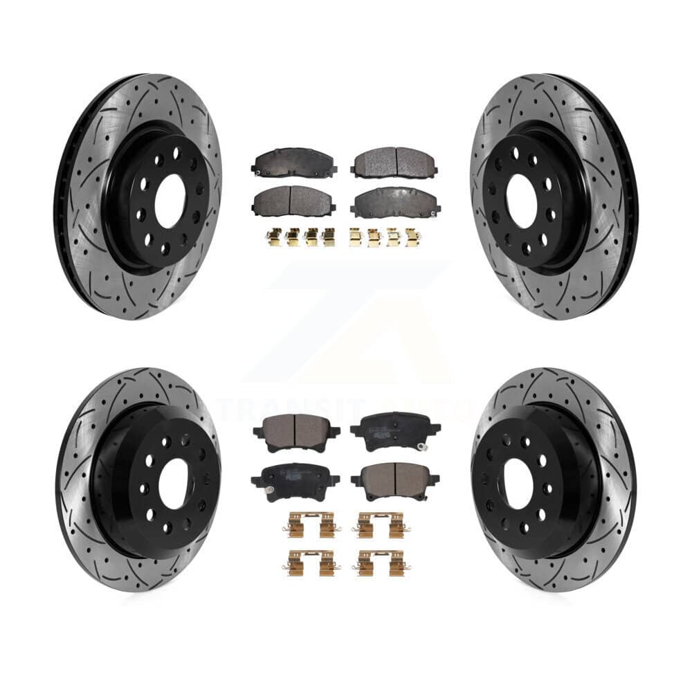 Transit Auto - KDT-101132 - Front and Rear Disc Brake Kits
