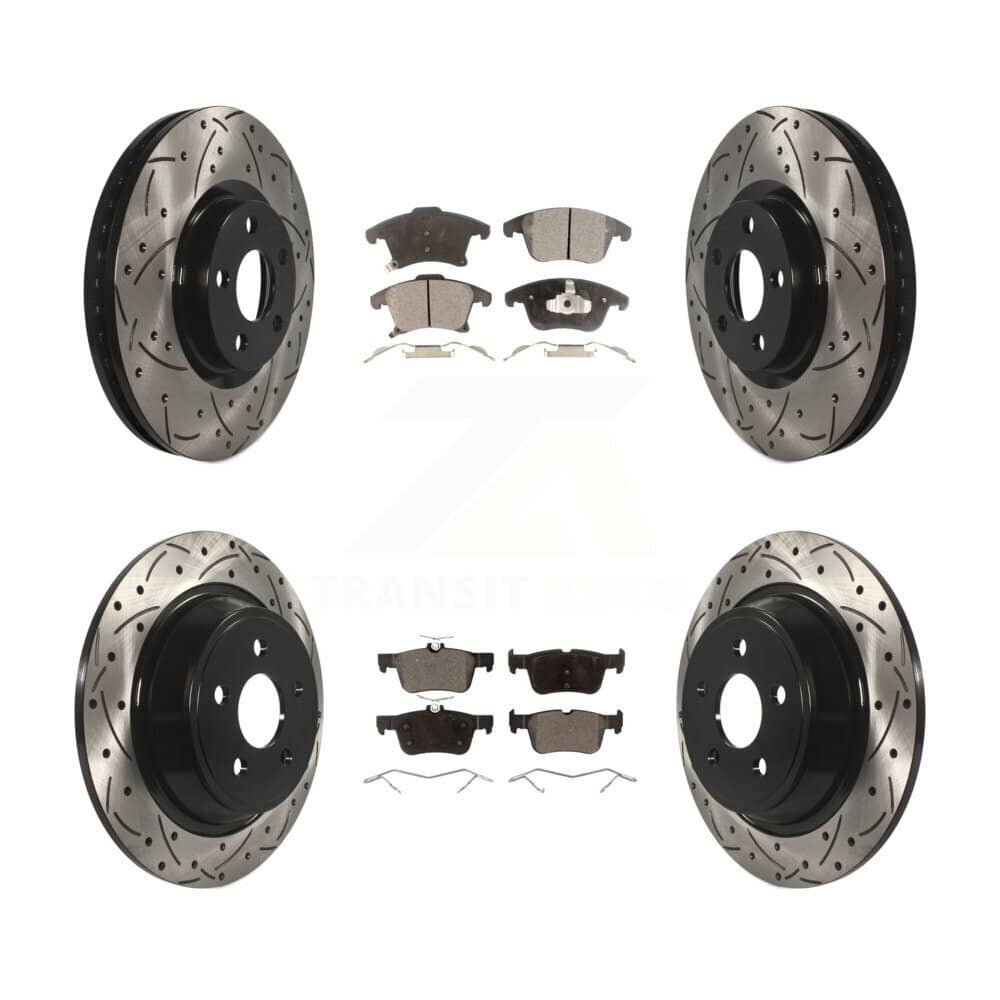 Transit Auto - KDT-101154 - Front and Rear Disc Brake Kits