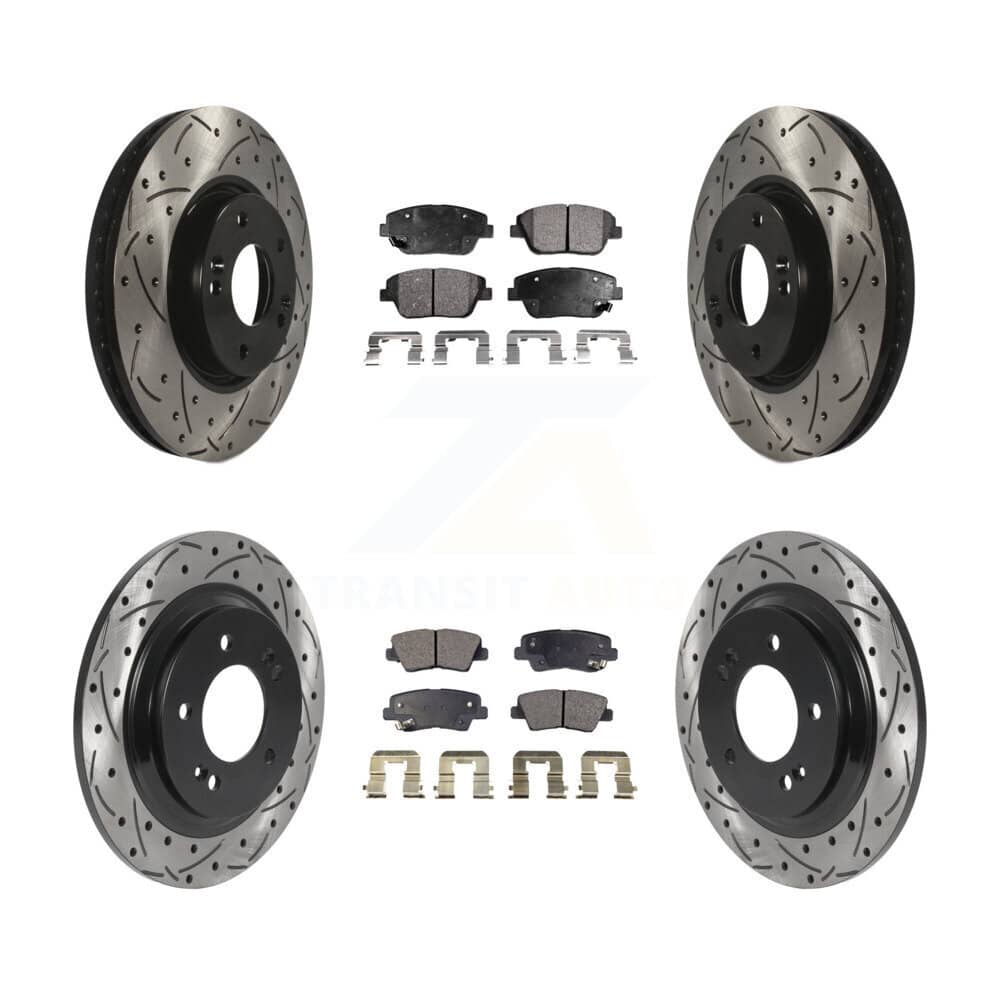 Transit Auto - KDT-101168 - Front and Rear Disc Brake Kits