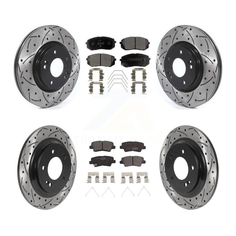 Transit Auto - KDT-101171 - Front and Rear Disc Brake Kits