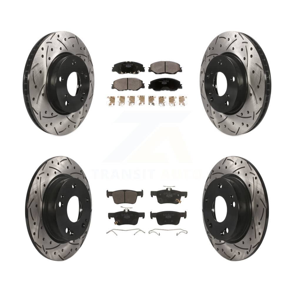 Transit Auto - KDT-101184 - Front and Rear Disc Brake Kits
