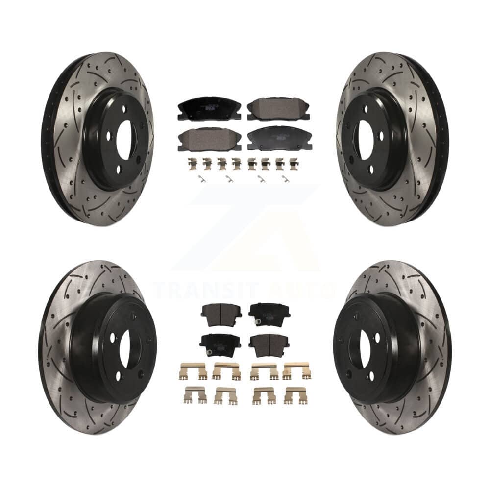 Transit Auto - KDT-101215 - Front and Rear Disc Brake Kits