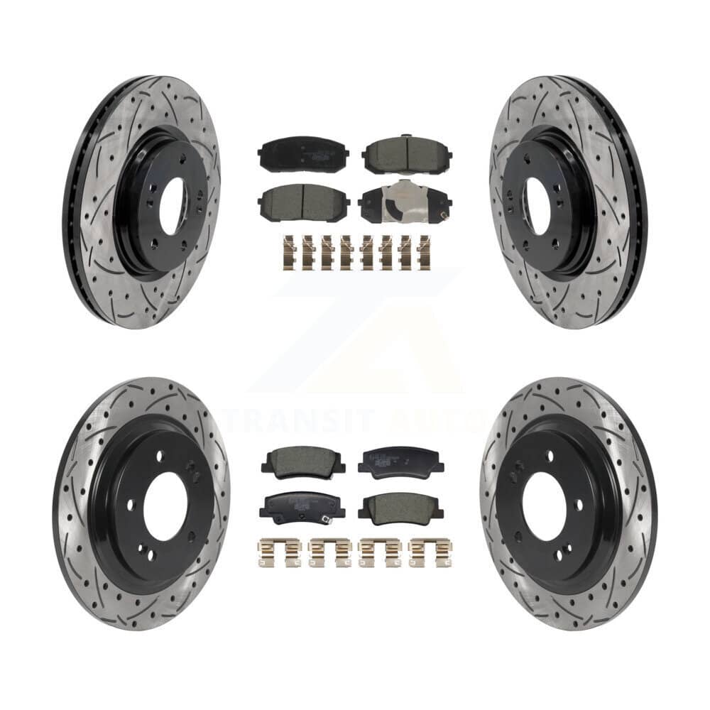Transit Auto - KDT-101228 - Front and Rear Disc Brake Kits