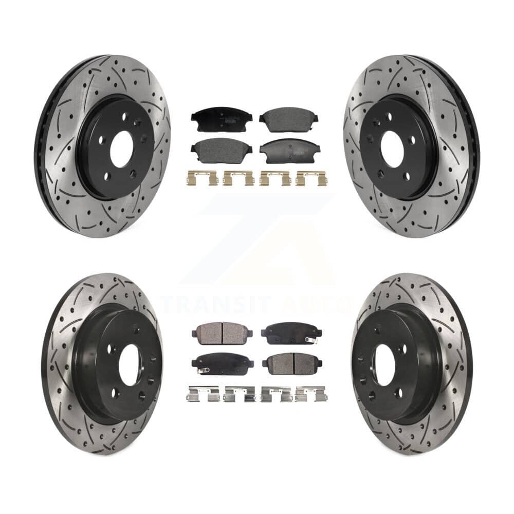 Transit Auto - KDT-101240 - Front and Rear Disc Brake Kits