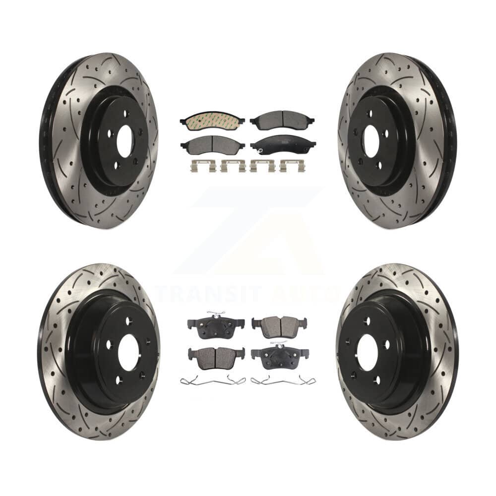 Transit Auto - KDT-101334 - Front and Rear Disc Brake Kits