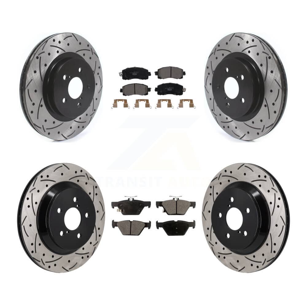 Transit Auto - KDT-101358 - Front and Rear Disc Brake Kits