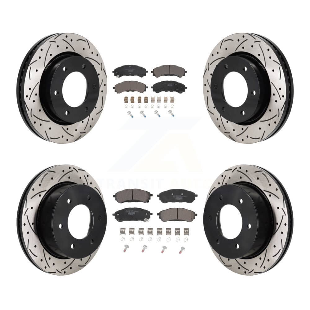 Transit Auto - KDT-101363 - Front and Rear Disc Brake Kits