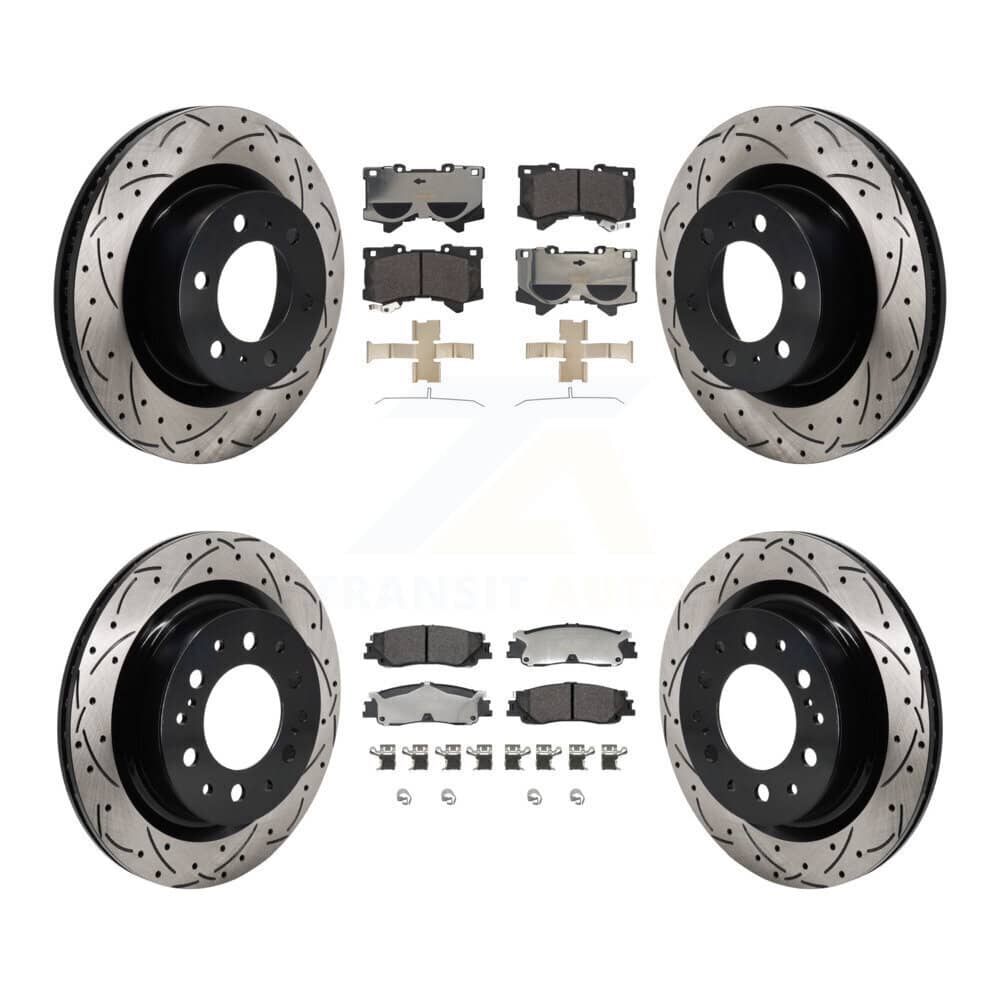 Transit Auto - KDT-101370 - Front and Rear Disc Brake Kits