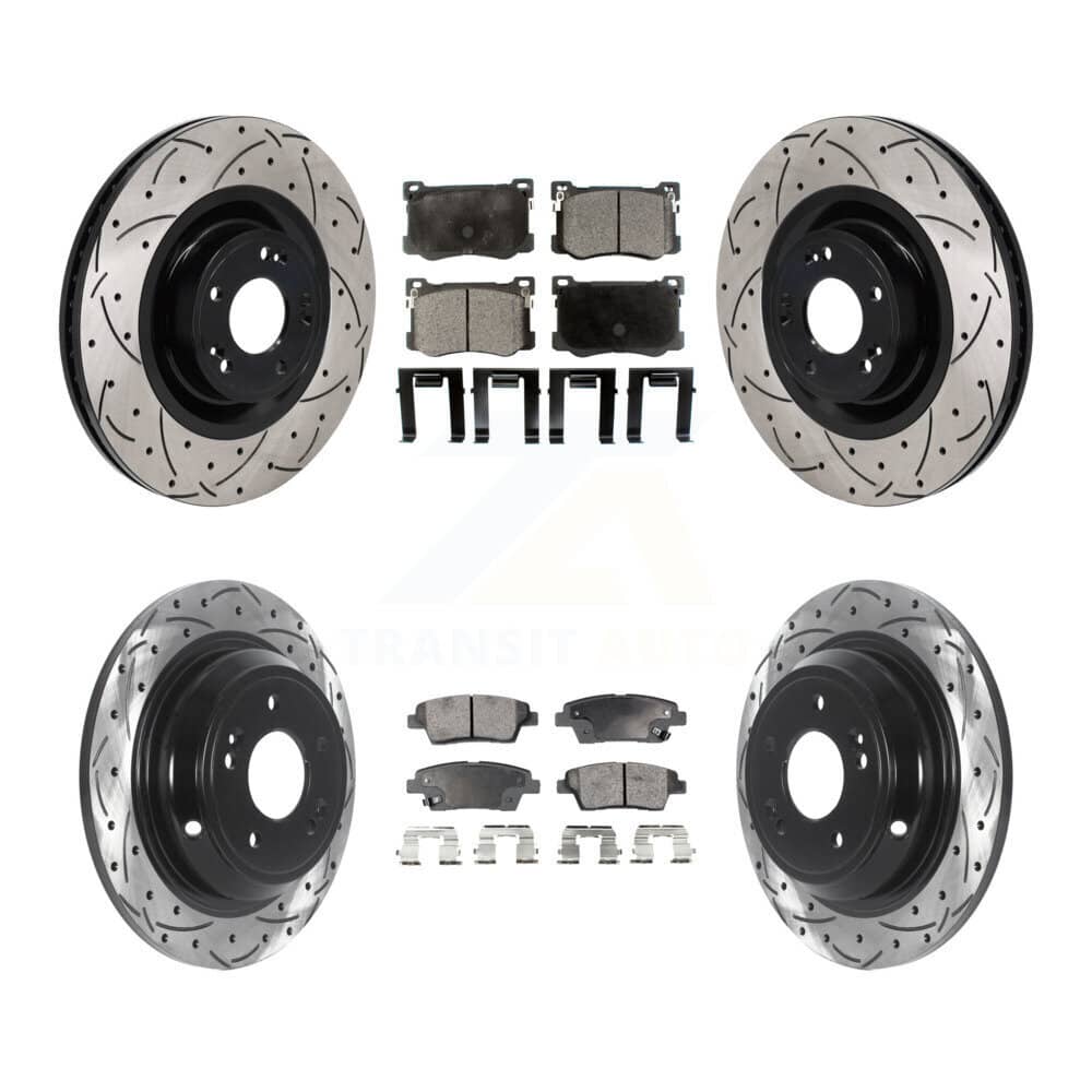 Transit Auto - KDT-101380 - Front and Rear Disc Brake Kits