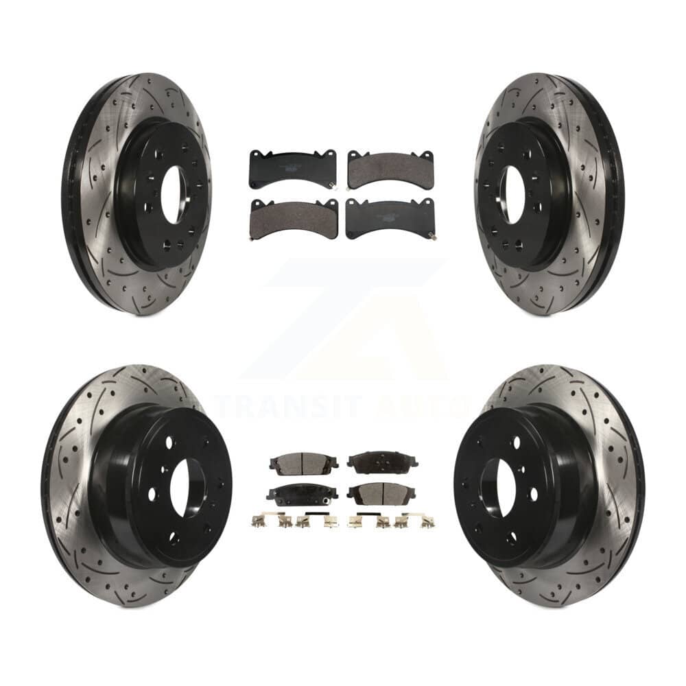 Transit Auto - KDT-101382 - Front and Rear Disc Brake Kits