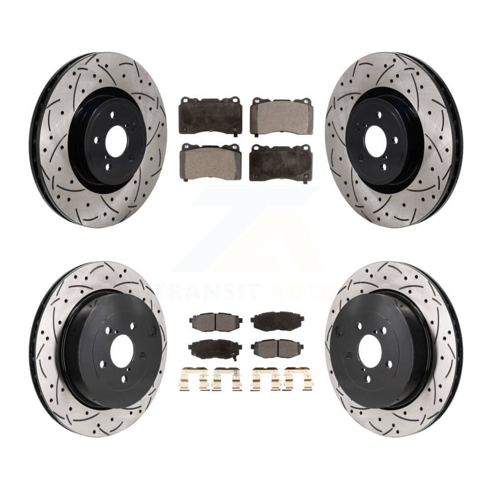 Transit Auto - KDT-101389 - Front and Rear Disc Brake Kits