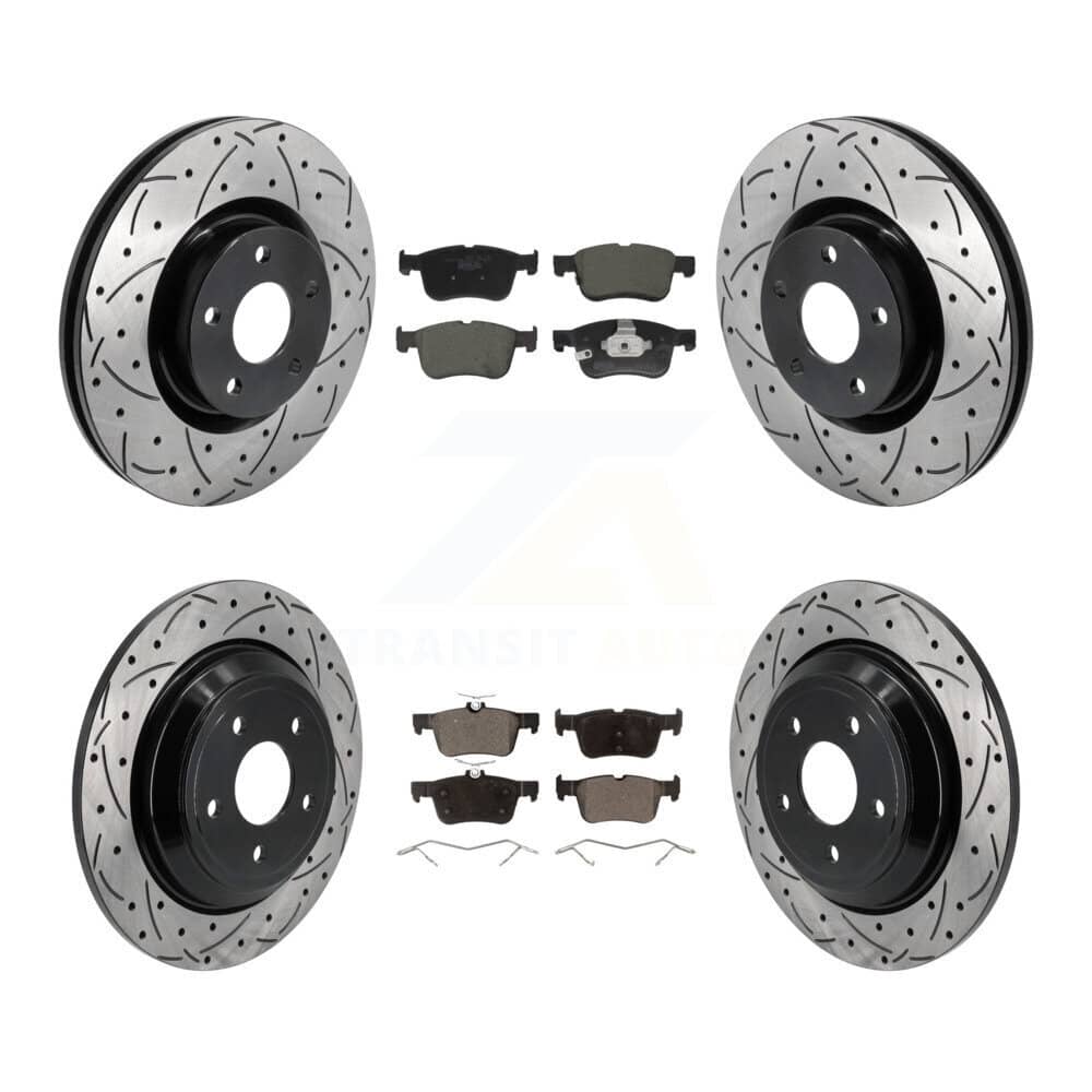 Transit Auto - KDT-101392 - Front and Rear Disc Brake Kits