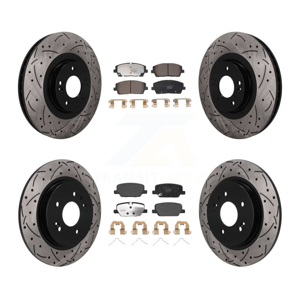 Transit Auto - KDT-101823 - Front and Rear Disc Brake Kits