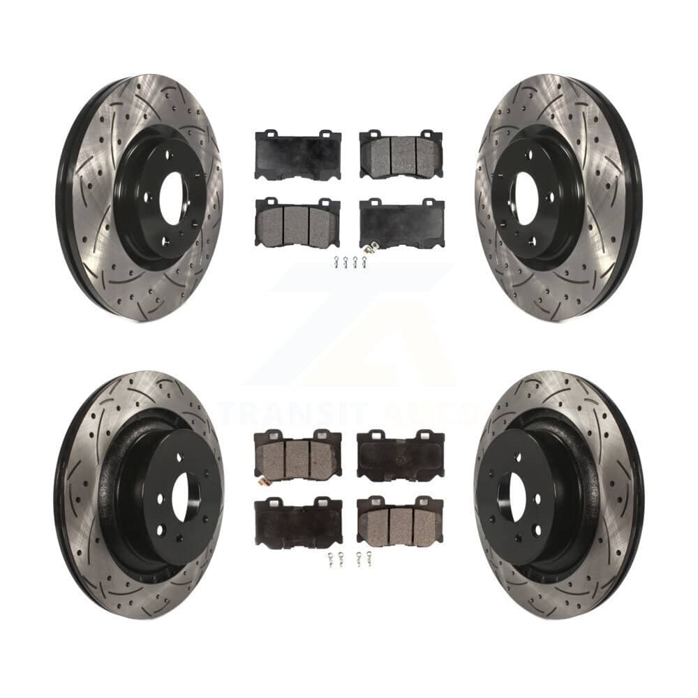 Transit Auto - KDT-101832 - Front and Rear Disc Brake Kits