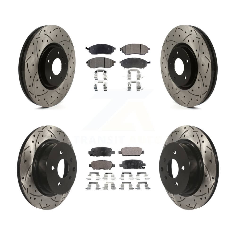 Transit Auto - KDT-101833 - Front and Rear Disc Brake Kits