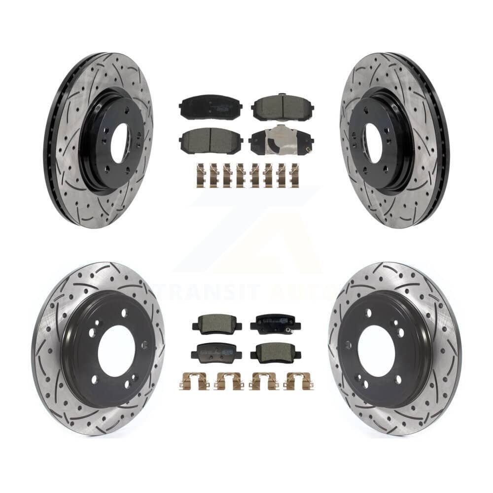 Transit Auto - KDT-101835 - Front and Rear Disc Brake Kits