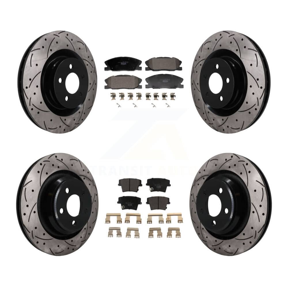 Transit Auto - KDT-101846 - Front and Rear Disc Brake Kits