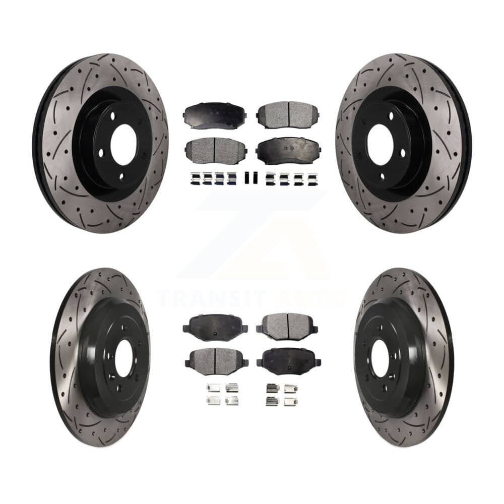 Transit Auto - KDT-101851 - Front and Rear Disc Brake Kits