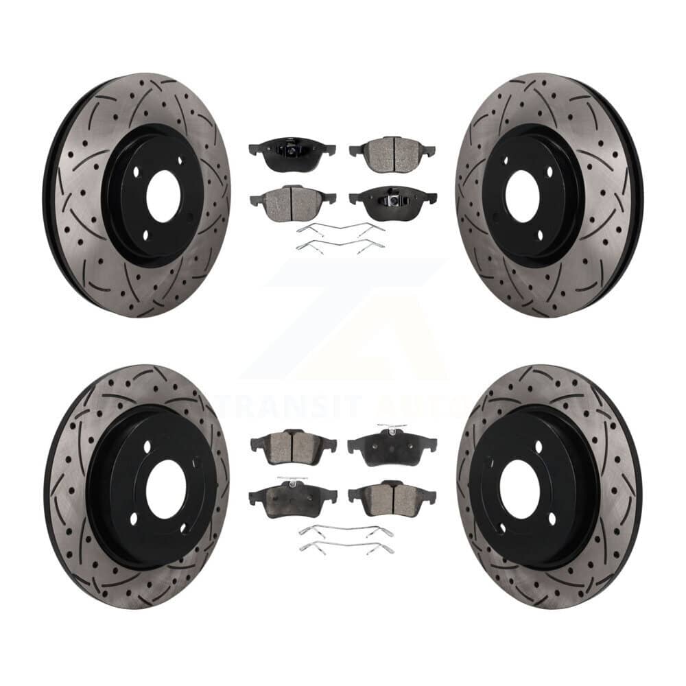 Transit Auto - KDT-101859 - Front and Rear Disc Brake Kits
