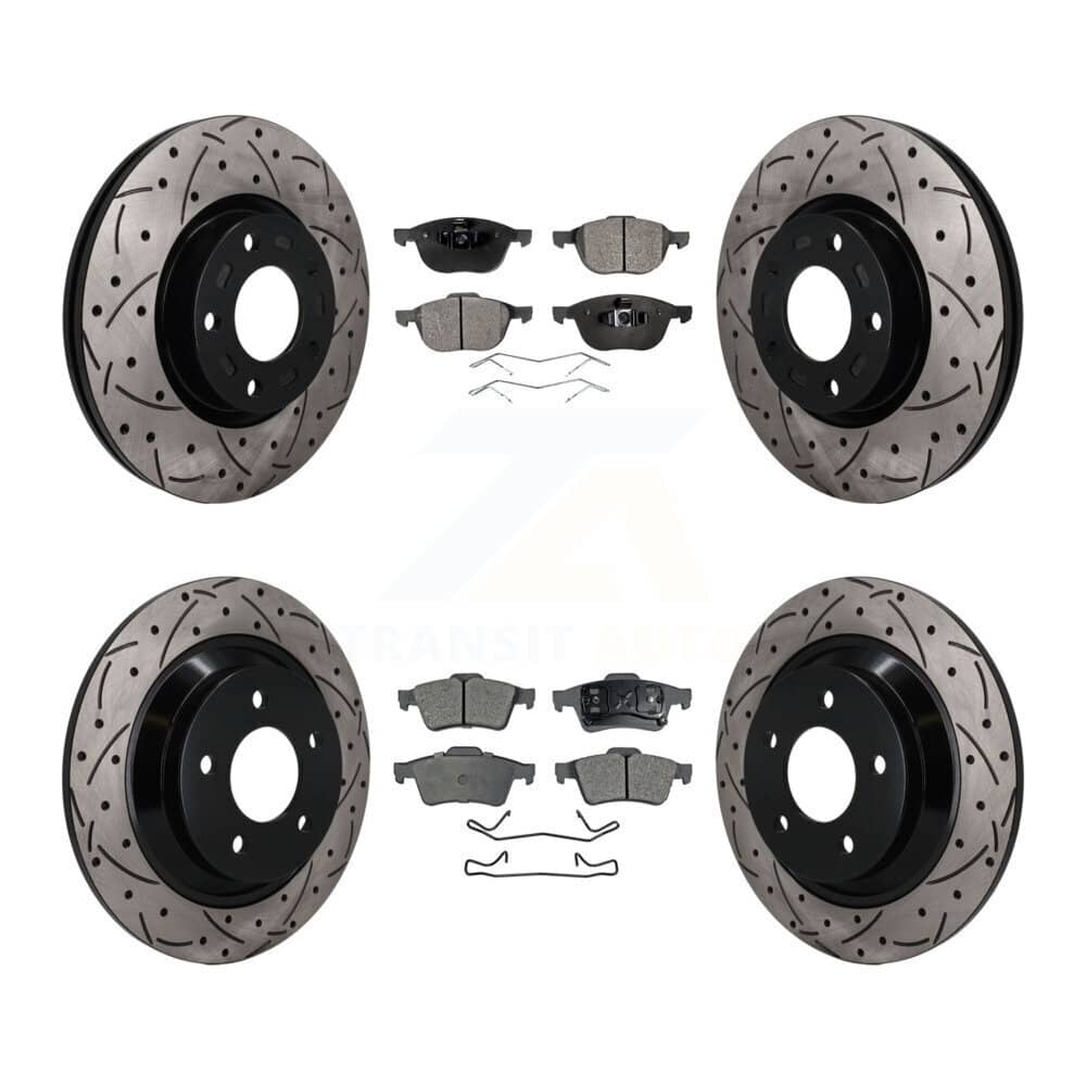 Transit Auto - KDT-101861 - Front and Rear Disc Brake Kits