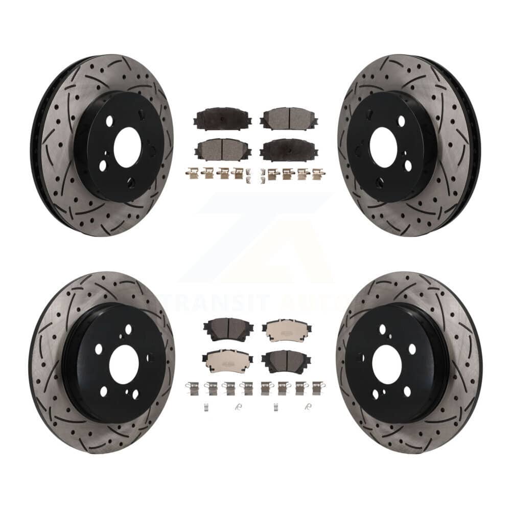 Transit Auto - KDT-101870 - Front and Rear Disc Brake Kits