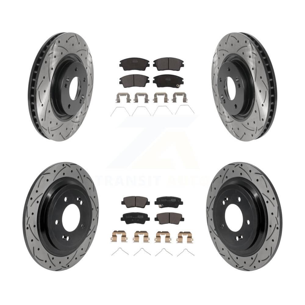 Transit Auto - KDT-101878 - Front and Rear Disc Brake Kits